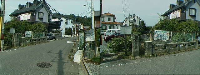 かっての本村橋と供養塔_2000年10月1日撮影.jpg
