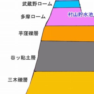 6東大和市域の狭山丘陵地質断面模式図.jpg